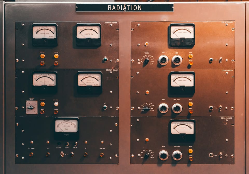 Electrical control panel with analog meters